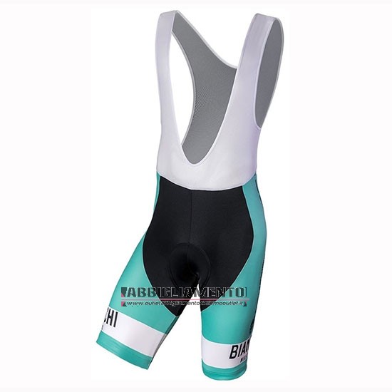 Abbigliamento Bianchi Mtx 2019 Manica Corta e Pantaloncino Con Bretelle Verde - Clicca l'immagine per chiudere